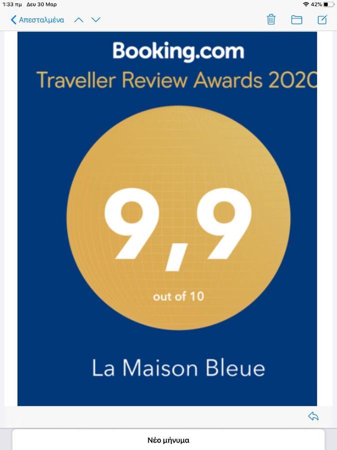 Apartmán La Maison Bleue Lixouri Exteriér fotografie